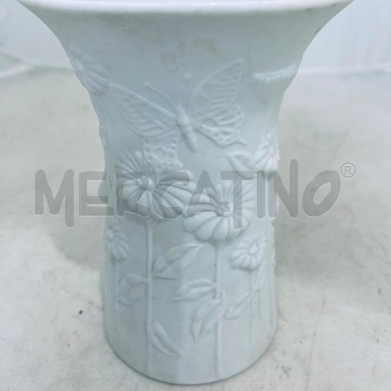 VASO KAISER GERMANY BIANCO FIORI IN RILIEVO  | Mercatino dell'Usato Lago patria - giugliano in c. 5