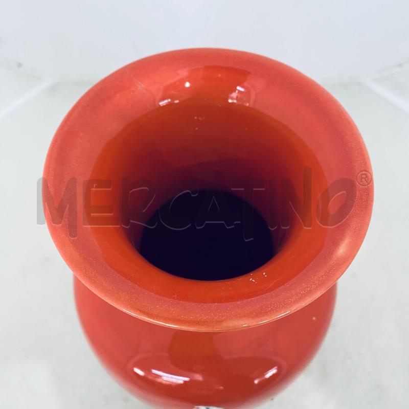 VASO LE PERLE ARANCIO FLUO | Mercatino dell'Usato Lago patria - giugliano in c. 3