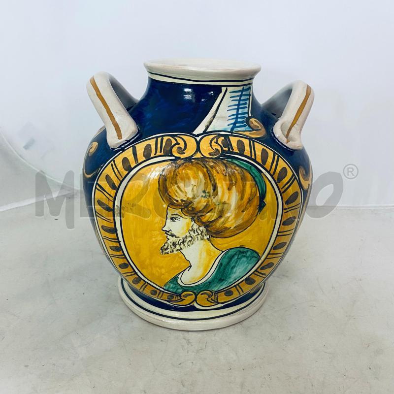 VASO SABELLA SCIACCA DUE MANICI DISEGNBO BLU | Mercatino dell'Usato Lago patria - giugliano in c. 1