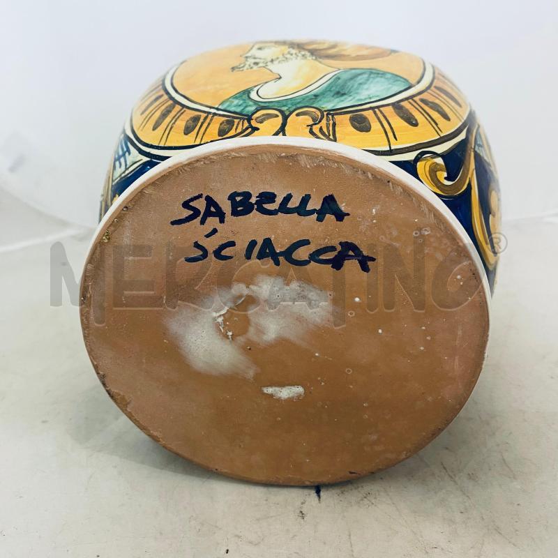 VASO SABELLA SCIACCA DUE MANICI DISEGNBO BLU | Mercatino dell'Usato Lago patria - giugliano in c. 4