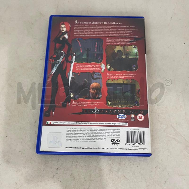VIDEO GIOCO BLOODDRAYNE | Mercatino dell'Usato Lago patria - giugliano in c. 2