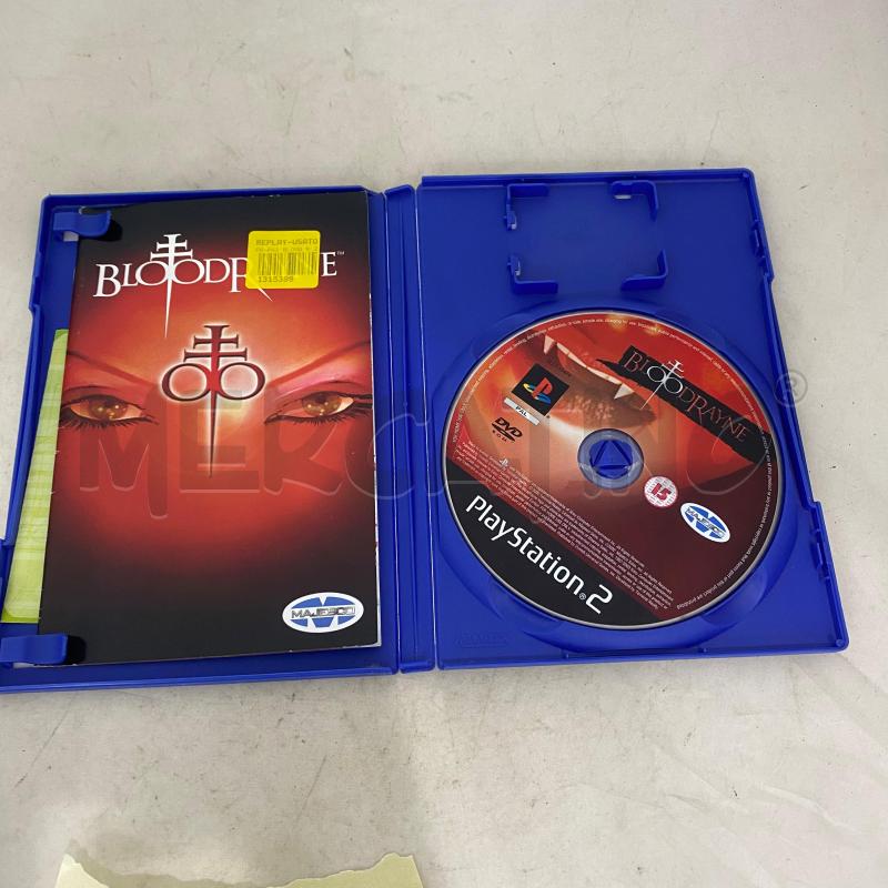 VIDEO GIOCO BLOODDRAYNE | Mercatino dell'Usato Lago patria - giugliano in c. 3