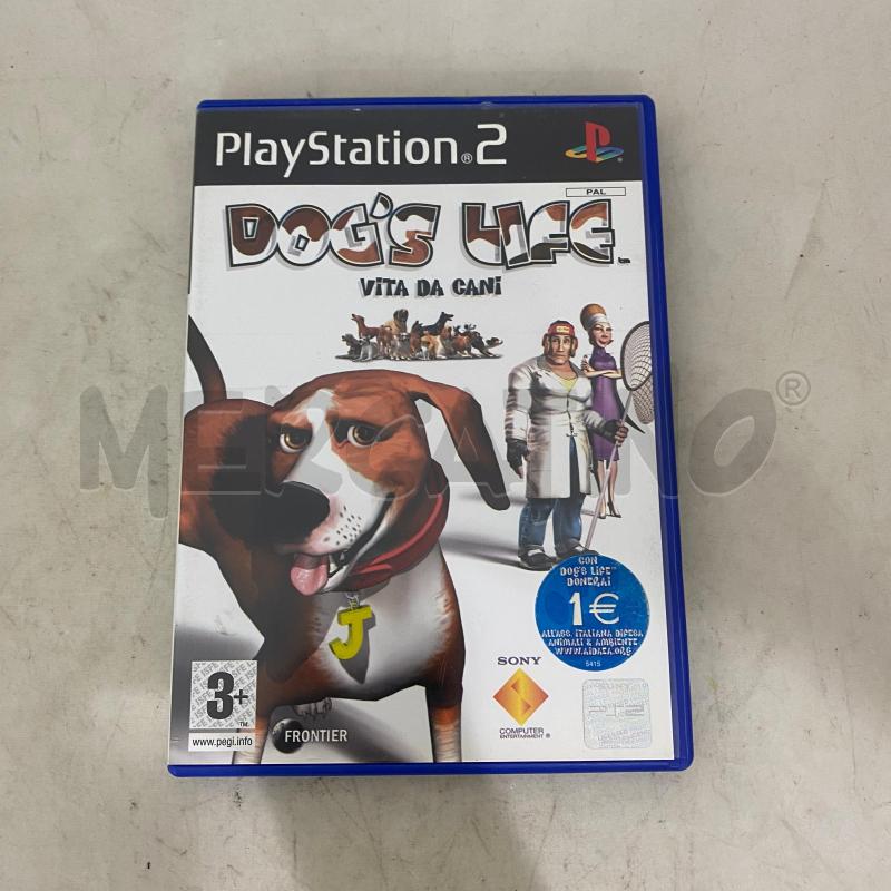 VIDEO GIOCO DOG'S LIFE - VITA DA CANI PS2 | Mercatino dell'Usato Lago patria - giugliano in c. 1