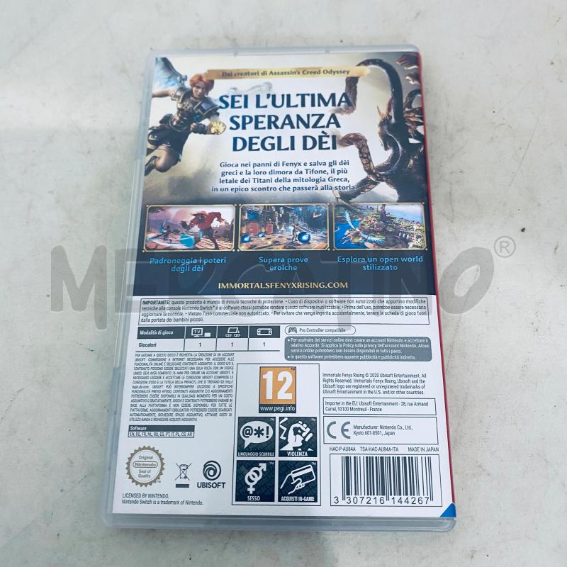 VIDEO GIOCO IMMORTALS FENYX RISING | Mercatino dell'Usato Lago patria - giugliano in c. 2