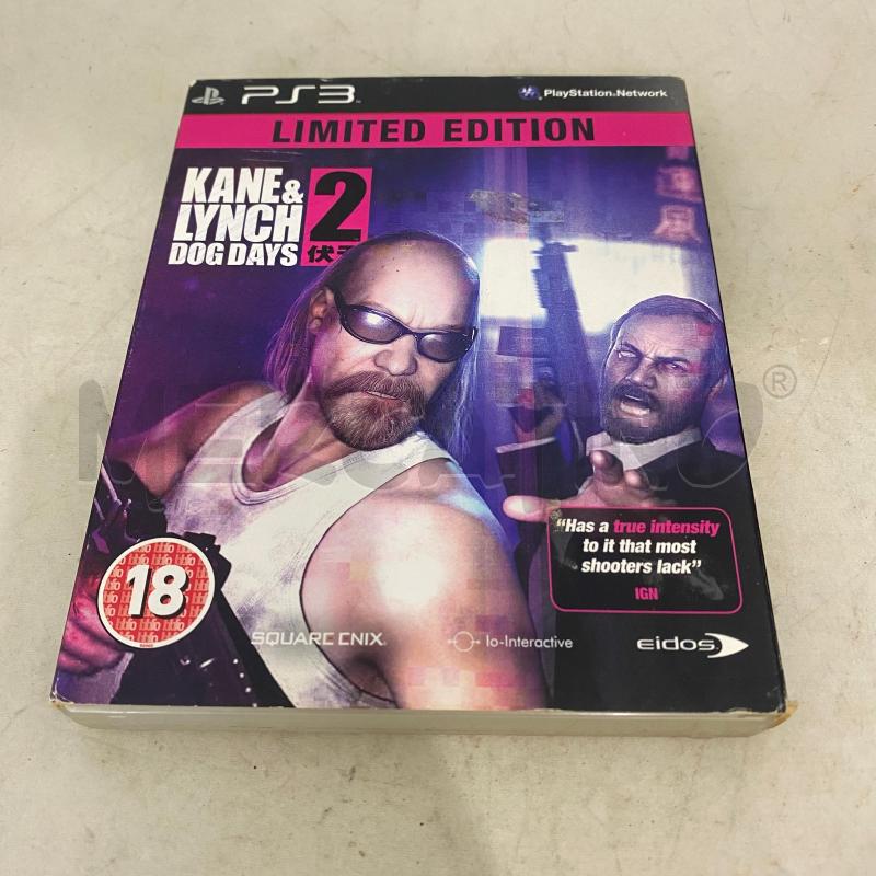 VIDEO GIOCO KANE & LYNCH DOG DAYS | Mercatino dell'Usato Lago patria - giugliano in c. 1