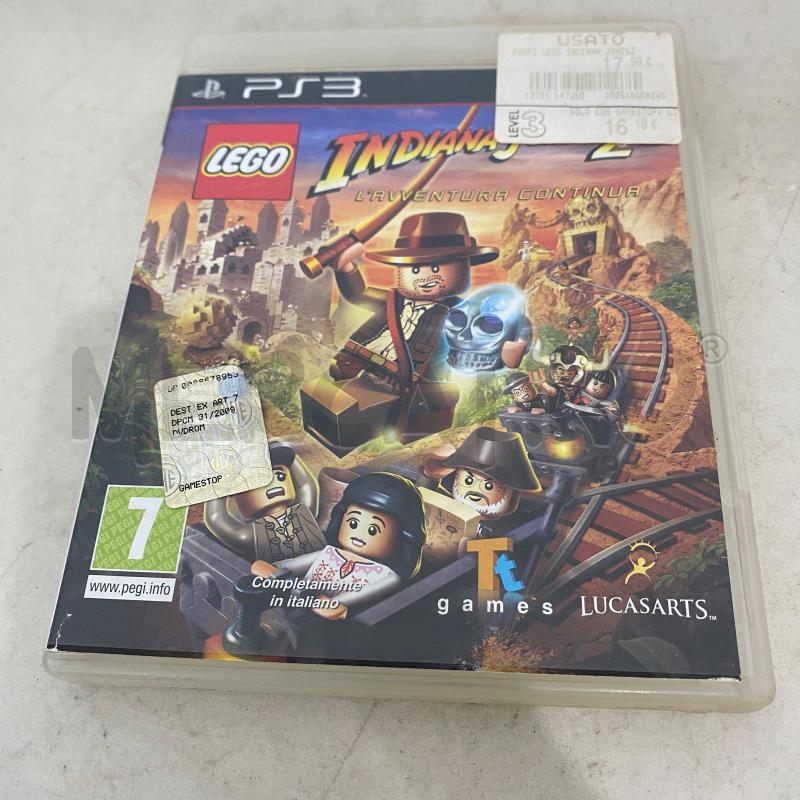 VIDEO GIOCO LEGO INDIANA JONES 2 - PS3 | Mercatino dell'Usato Lago patria - giugliano in c. 1