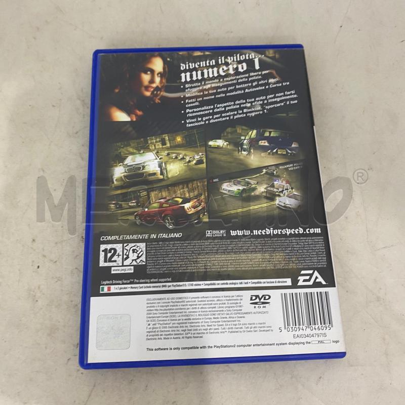 VIDEO GIOCO NEED FOR SPEED MOST WANTED | Mercatino dell'Usato Lago patria - giugliano in c. 2