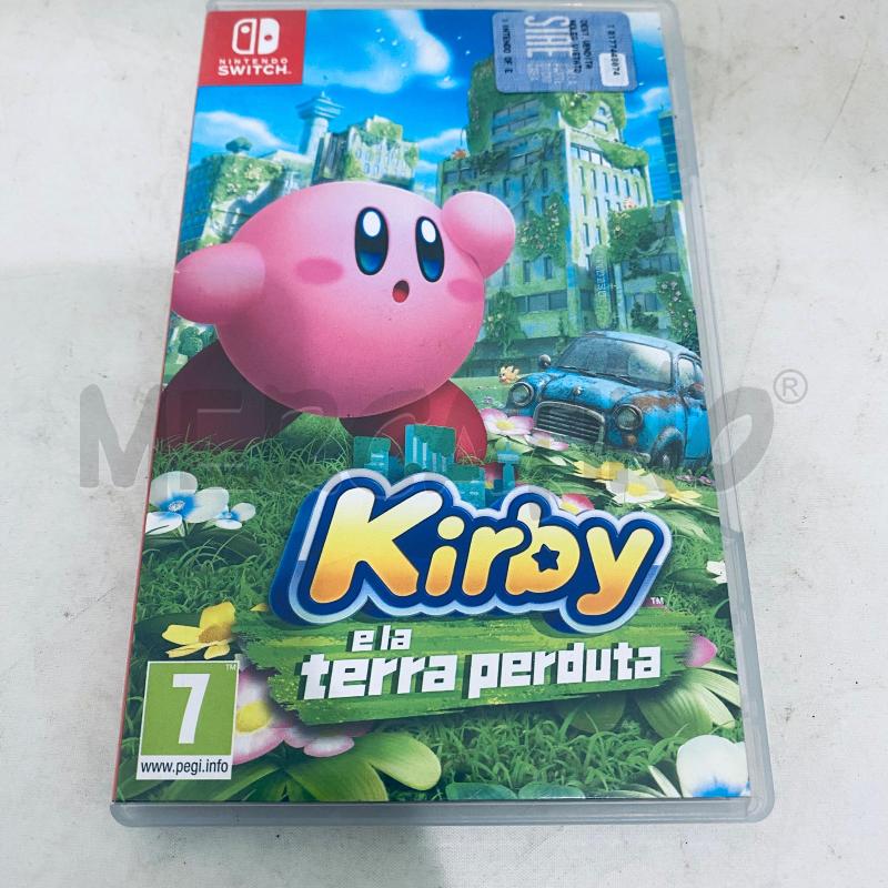 VIDEO GIOCO NINTENDO SWITCH KIRBY E LA TERRA PERDUTA | Mercatino dell'Usato Lago patria - giugliano in c. 1