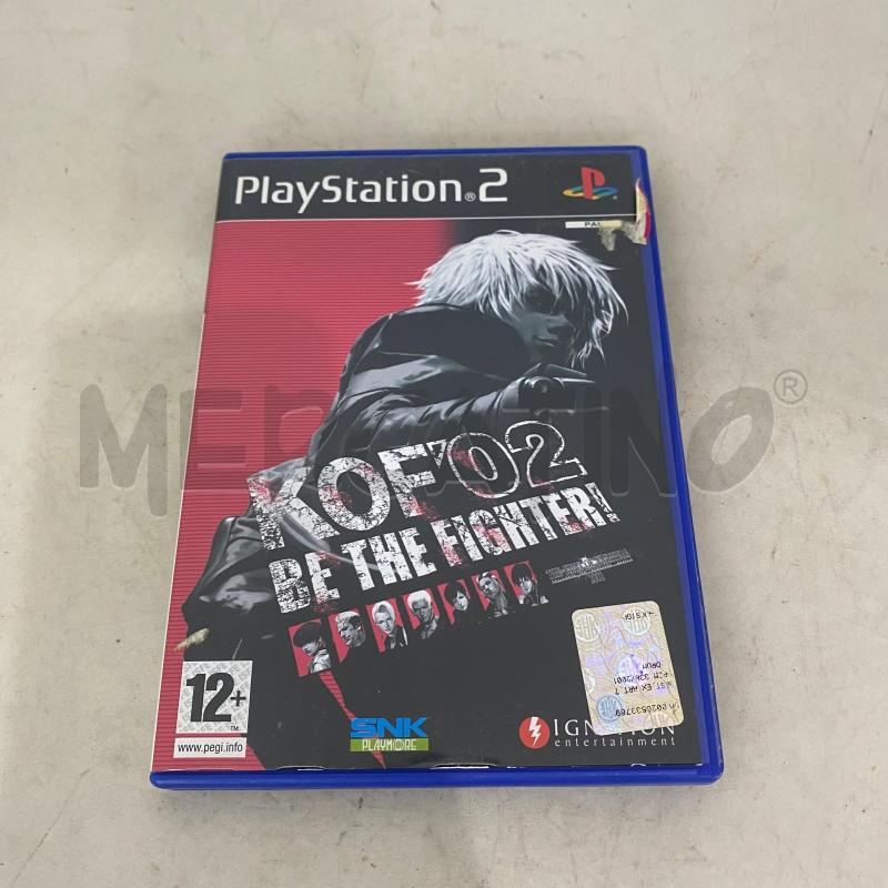 VIDEO GIOCO PS2 KOF'02 BE THE FIGHTER | Mercatino dell'Usato Lago patria - giugliano in c. 1