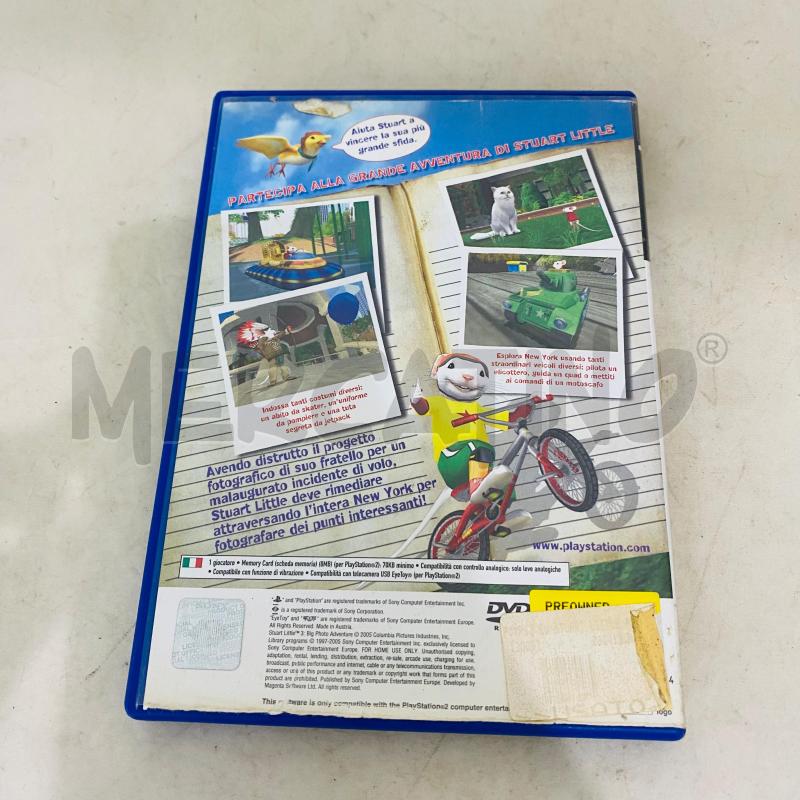 VIDEO GIOCO STUART LITTLE 3 PHOTO ADVENTURE | Mercatino dell'Usato Lago patria - giugliano in c. 2