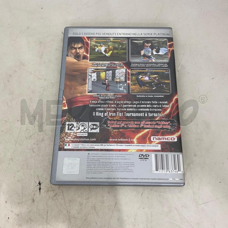 VIDEO GIOCO TEKKEN 5  | Mercatino dell'Usato Lago patria - giugliano in c. 2