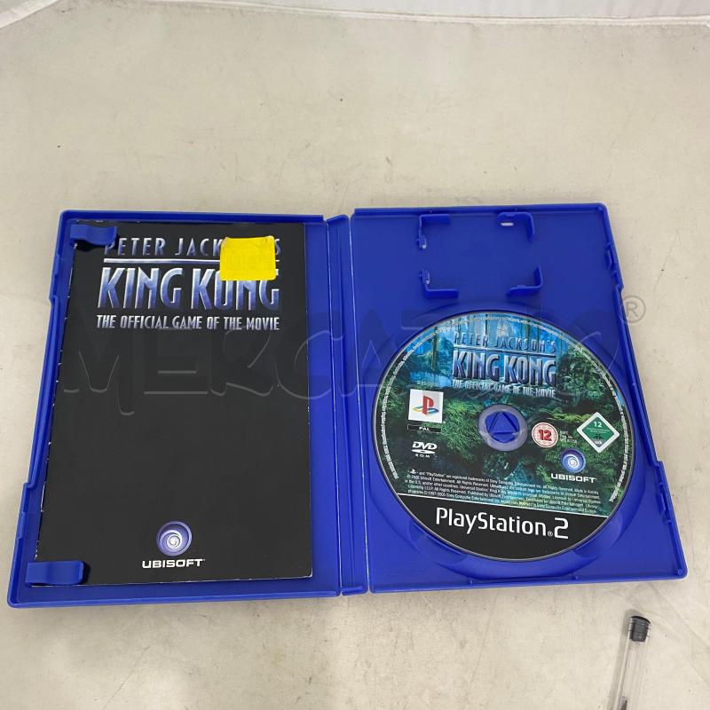 VIDEO GIOCO VIDEOGIOCO PLAYSTATION 2 PETER JACKSON KING KONG | Mercatino dell'Usato Lago patria - giugliano in c. 3