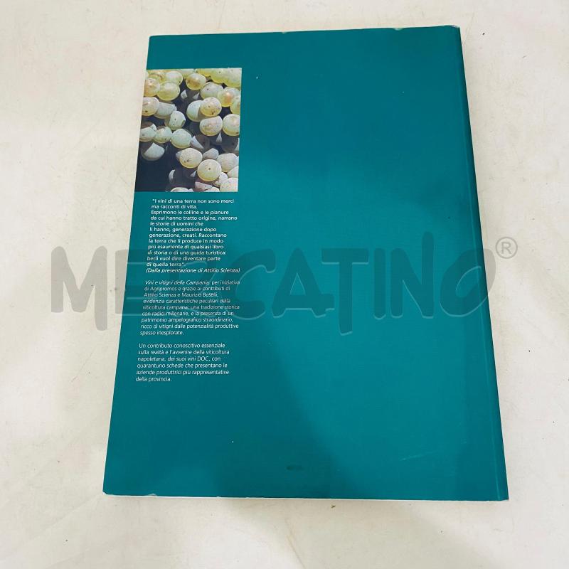 VINI E VITIGNI DELLA CAMPANIA TREMILA ANNI DI STORIA | Mercatino dell'Usato Lago patria - giugliano in c. 5