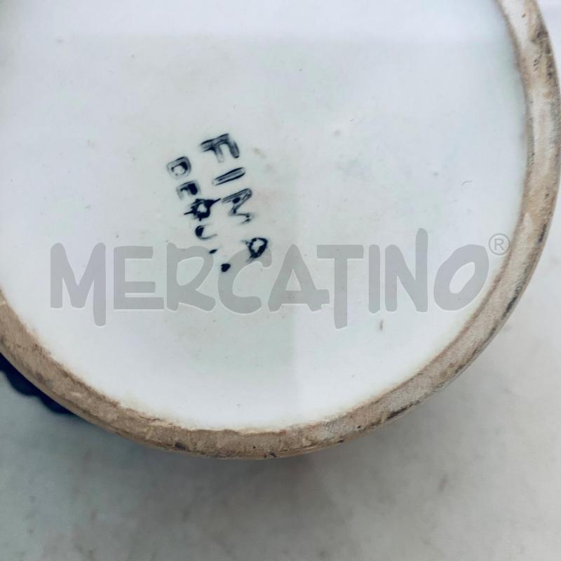 ZUCCHERIERA FIUGGI CON CUCCHIAINO BIANCO FIMA DERUTA | Mercatino dell'Usato Lago patria - giugliano in c. 3