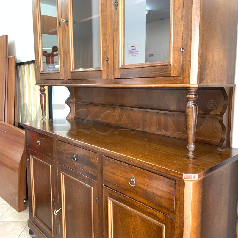 CREDENZA DOPPIO CORPO ARTE POVERA | Mercatino dell'Usato Varcaturo - giugliano in c. 1