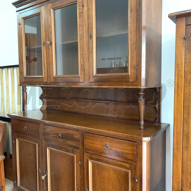 CREDENZA DOPPIO CORPO ARTE POVERA | Mercatino dell'Usato Varcaturo - giugliano in c. 2