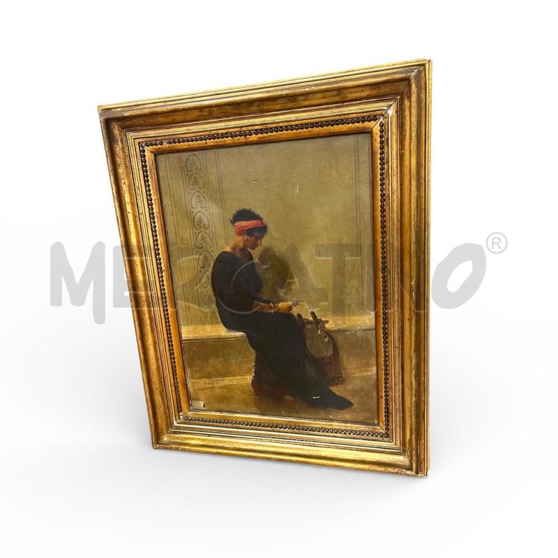 DIPINTO OLIO SU TELA ATTRIBUITO CARLO SIVIERO | Mercatino dell'Usato Varcaturo - giugliano in c. 1