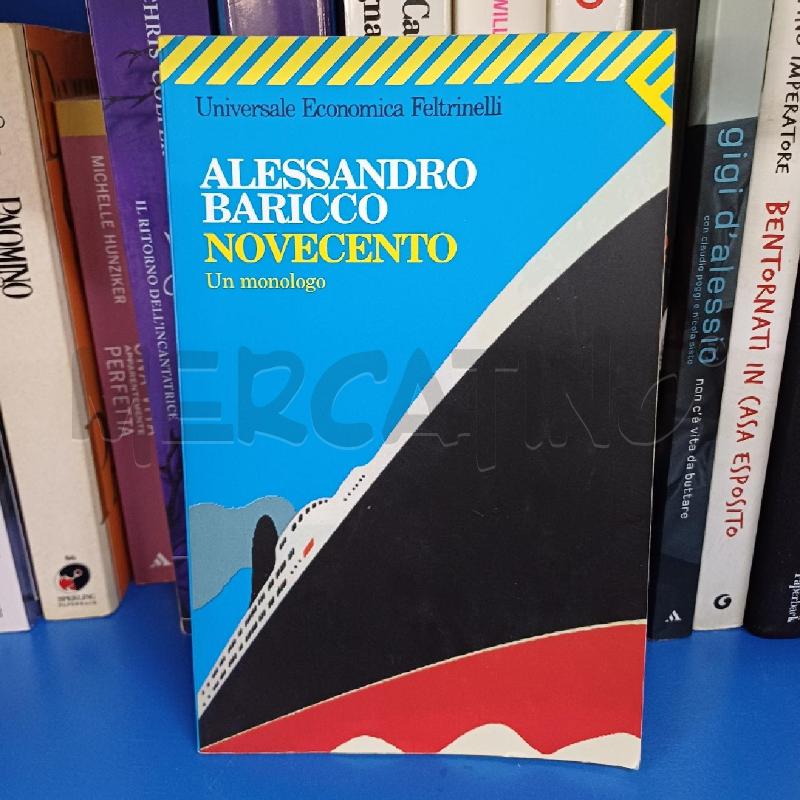 ALESSANDRO MARICCO - NOVECENTO  | Mercatino dell'Usato Ottaviano 1