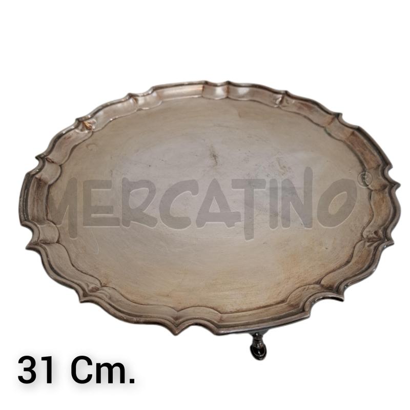 ALZATINA SHEFFIELD EPNS VINTAGE 4 PIEDI  | Mercatino dell'Usato Ottaviano 1