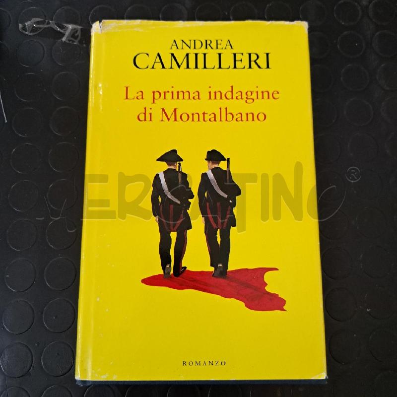 ANDREA CAMILLERI - LA PRIMA INDAGINE DI MONTALBANO  | Mercatino dell'Usato Ottaviano 1