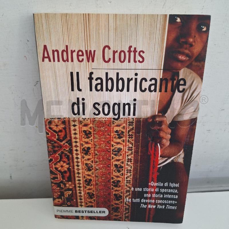 ANDREW CROFTS - IL FABBRICANTE DI SOGNI  | Mercatino dell'Usato Ottaviano 1