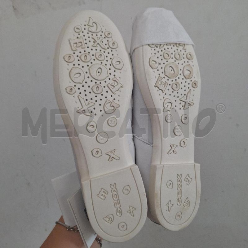 BALLERINA GEOX BIANCO NUOVO | Mercatino dell'Usato Ottaviano 3