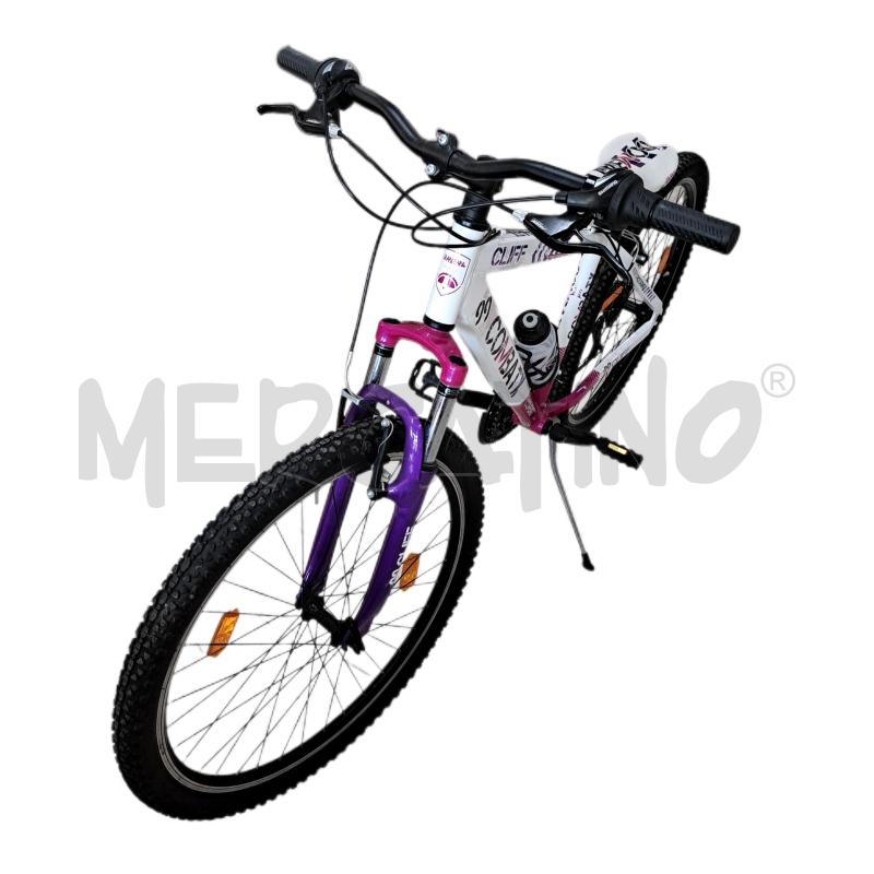 BICICLETTA DONNA BRERA CLIFF COMBAT X 99 BIANCO VIOLA  | Mercatino dell'Usato Ottaviano 2