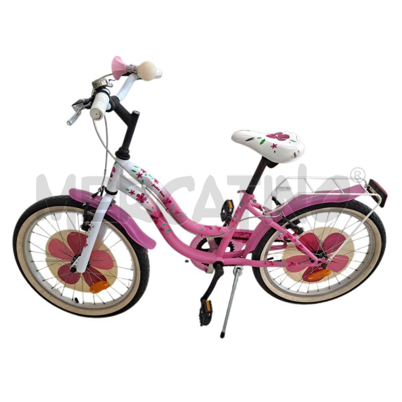 BICICLETTINA DINO BIKES BIANCO VIOLA LILLA  | Mercatino dell'Usato Ottaviano 1