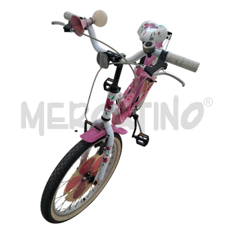 BICICLETTINA DINO BIKES BIANCO VIOLA LILLA  | Mercatino dell'Usato Ottaviano 2