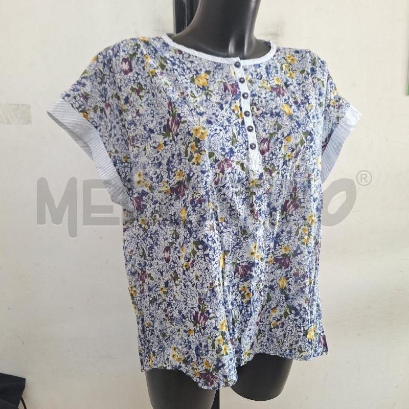 BLUSA DONNA ELENA MIRÒ FIORELLINI BLU | Mercatino dell'Usato Ottaviano 2