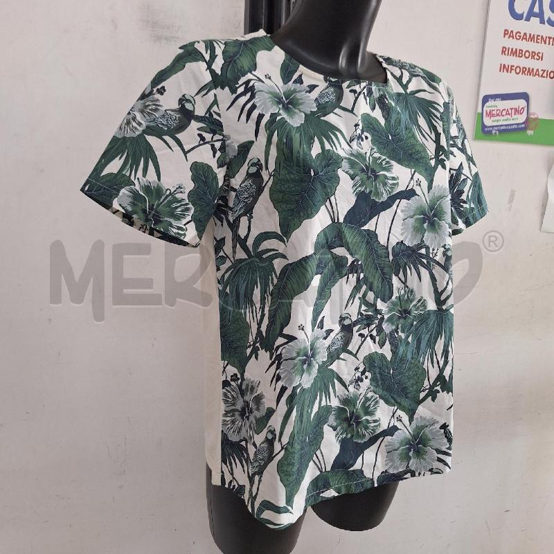 BLUSA DONNA MAXMARA WEEKEND FIORI VERDE  | Mercatino dell'Usato Ottaviano 2
