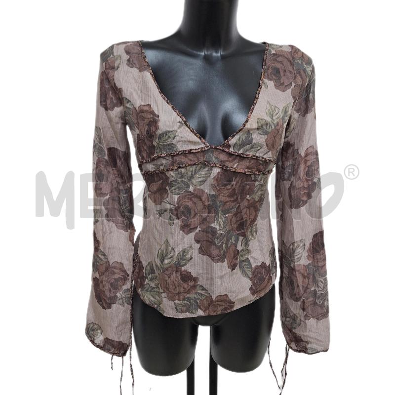 BLUSA DONNA MAX&CO GRIGIO FIORI | Mercatino dell'Usato Ottaviano 1