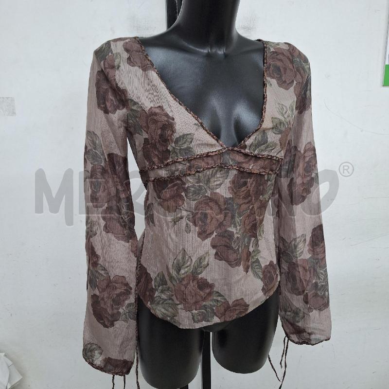 BLUSA DONNA MAX&CO GRIGIO FIORI | Mercatino dell'Usato Ottaviano 2