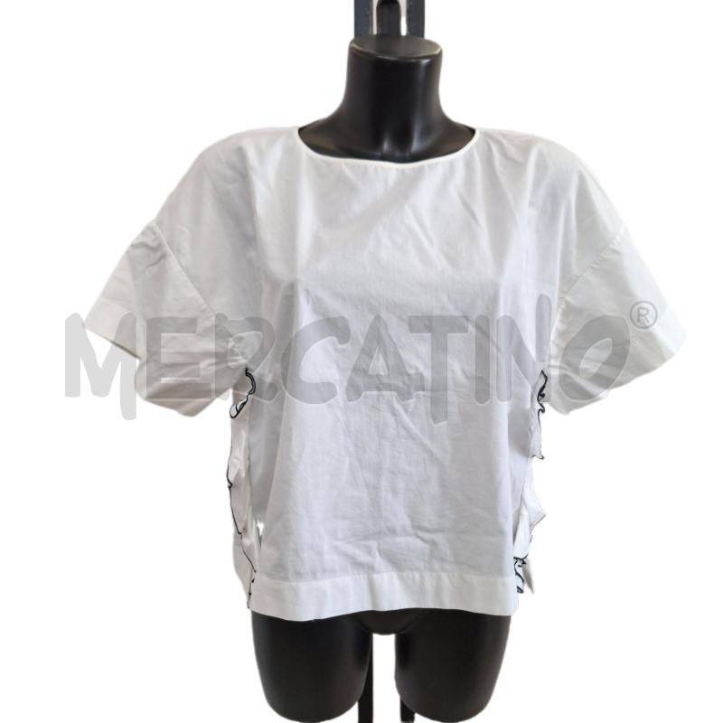 BLUSA DONNA N21 BIANCO ROUCHES | Mercatino dell'Usato Ottaviano 1
