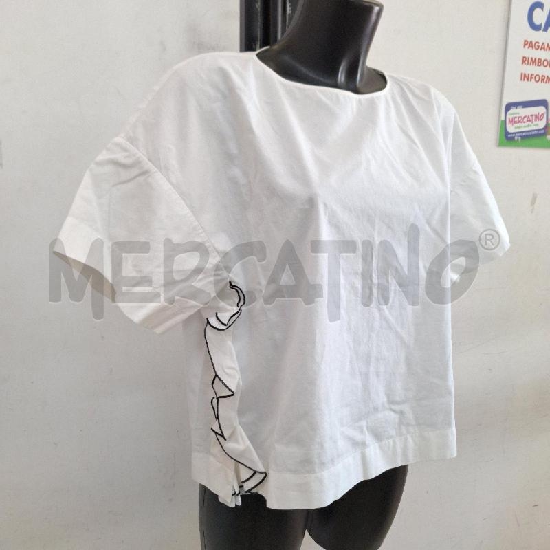 BLUSA DONNA N21 BIANCO ROUCHES | Mercatino dell'Usato Ottaviano 2