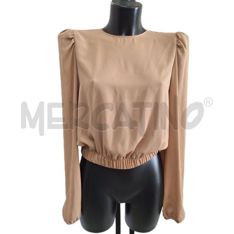 BLUSA DONNA SOALLURE BEIGE NUOVO | Mercatino dell'Usato Ottaviano 1