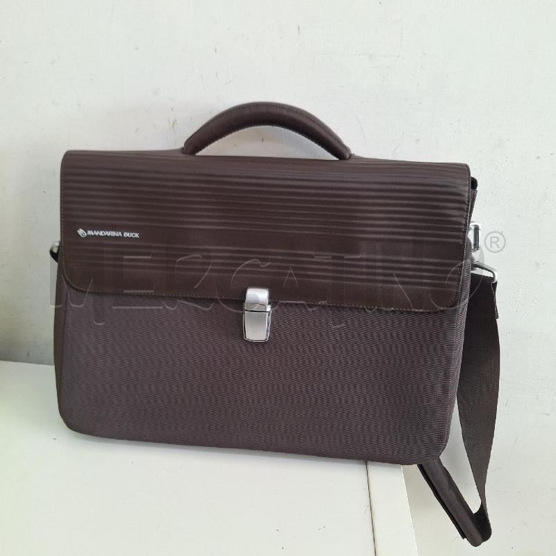 BORSA 24 ORE MANDARINA DUCK MARRONE TRACOLLA  | Mercatino dell'Usato Ottaviano 2