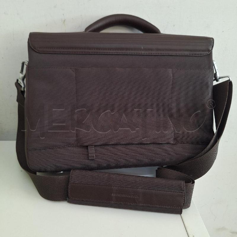 BORSA 24 ORE MANDARINA DUCK MARRONE TRACOLLA  | Mercatino dell'Usato Ottaviano 3