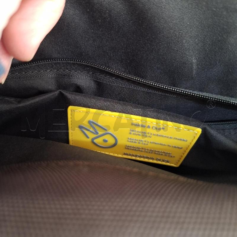 BORSA 24 ORE MANDARINA DUCK MARRONE TRACOLLA  | Mercatino dell'Usato Ottaviano 4