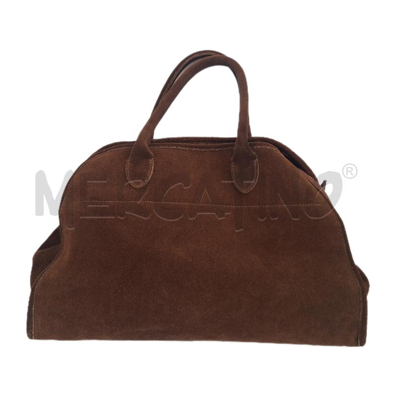 BORSA DONNA BARCA MARRONE VERA PELLE | Mercatino dell'Usato Ottaviano 1