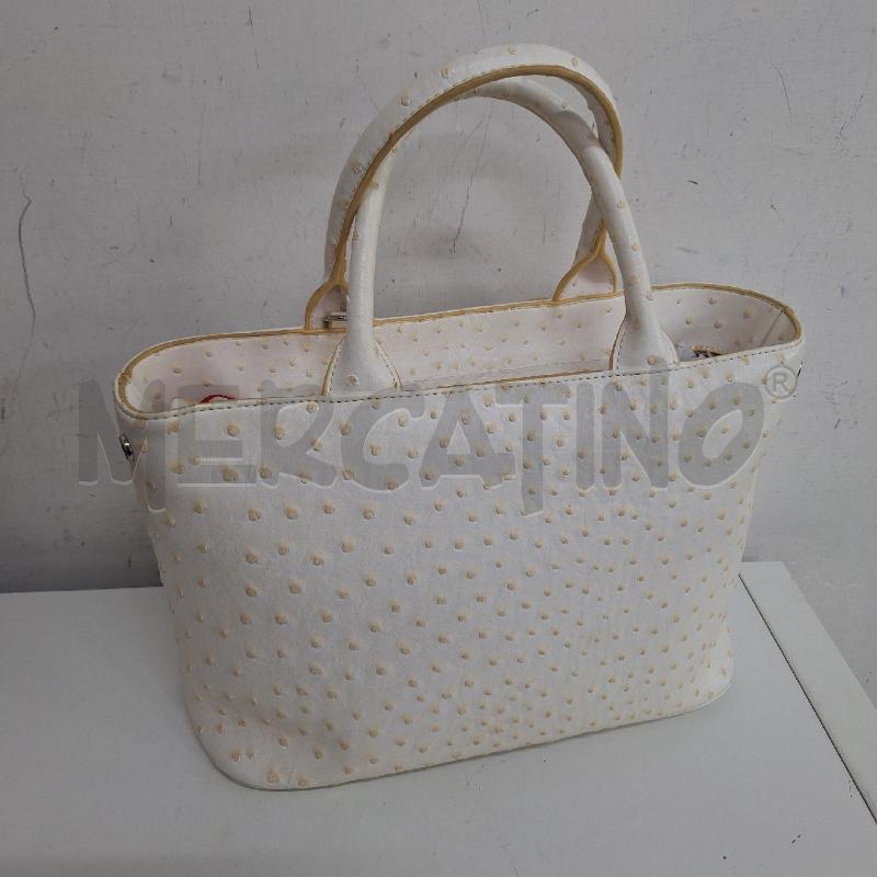 BORSA DONNA BRACCIALINI TUA BIANCO | Mercatino dell'Usato Ottaviano 3