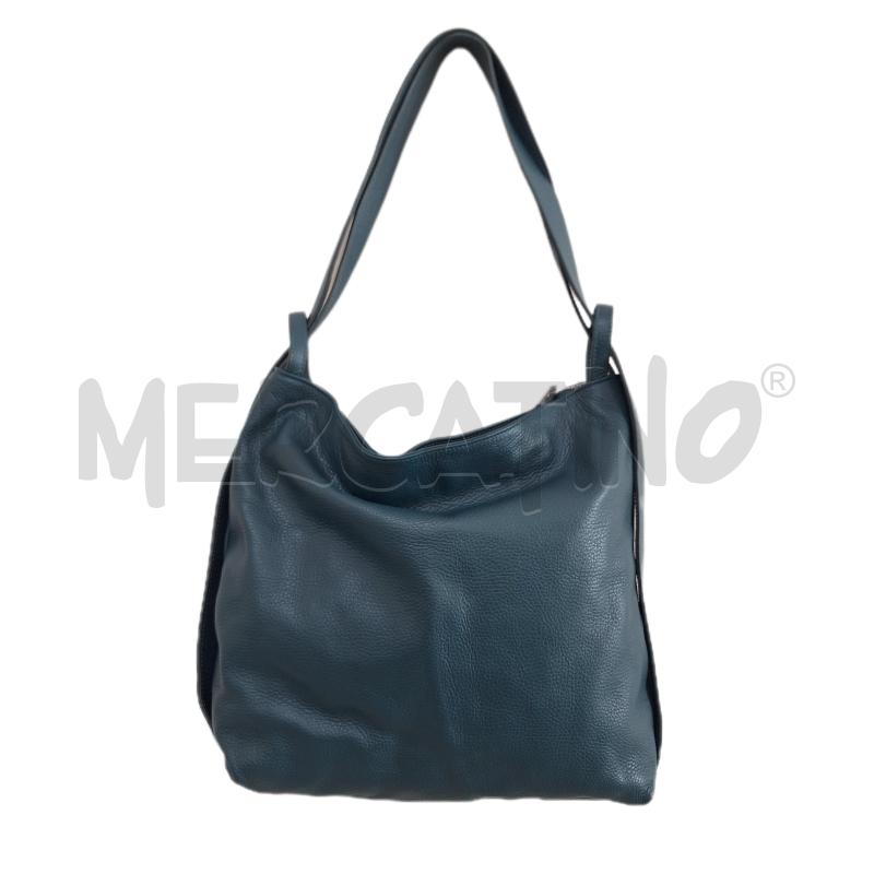 BORSA DONNA FLACCO ZAINO VERDE VERA PELLE | Mercatino dell'Usato Ottaviano 1