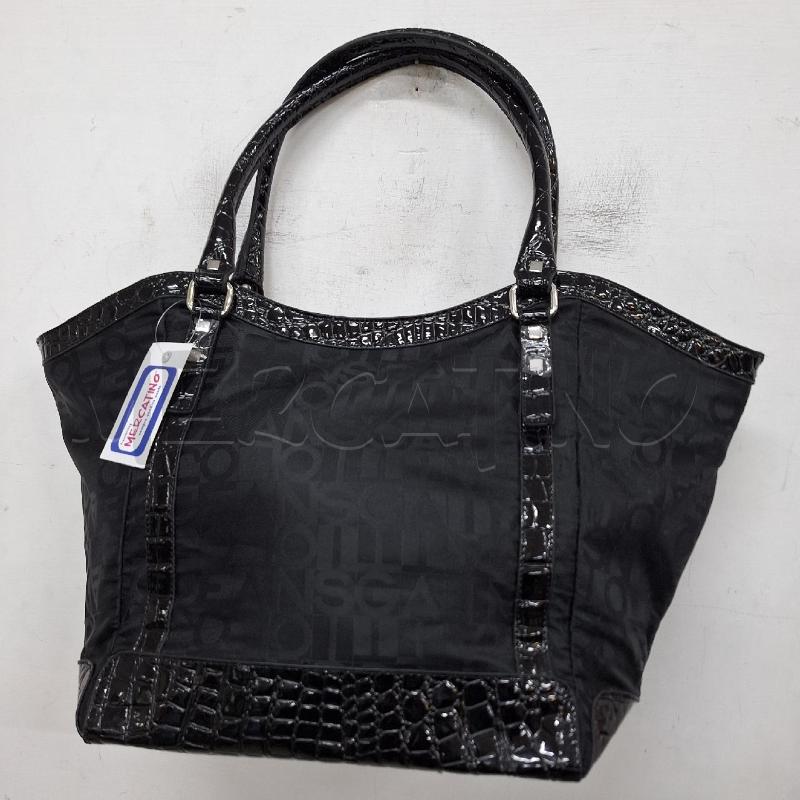 BORSA DONNA GAI MATTIOLO JEANS NERO PITONATO | Mercatino dell'Usato Ottaviano 2