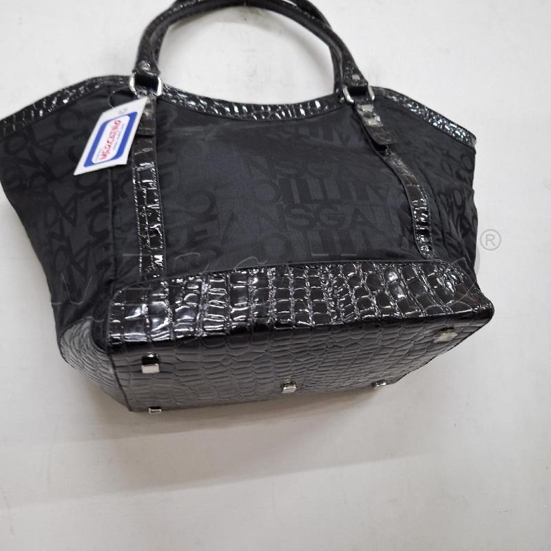BORSA DONNA GAI MATTIOLO JEANS NERO PITONATO | Mercatino dell'Usato Ottaviano 3