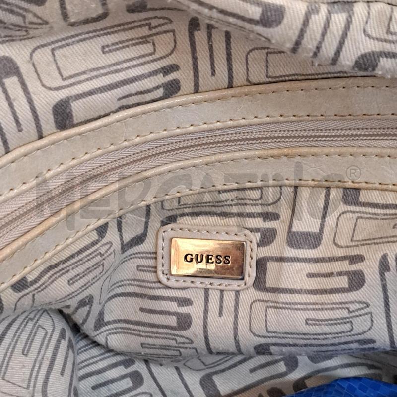 BORSA DONNA GUESS GRIGIO PELLE | Mercatino dell'Usato Ottaviano 4
