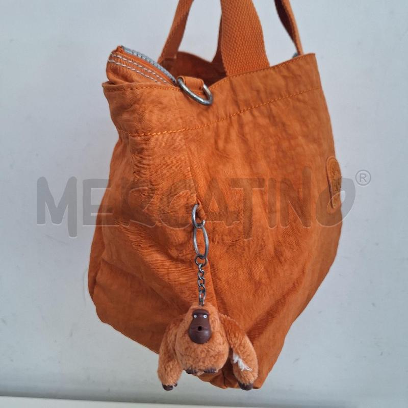 BORSA DONNA KIPLING ARANCIONE  | Mercatino dell'Usato Ottaviano 3
