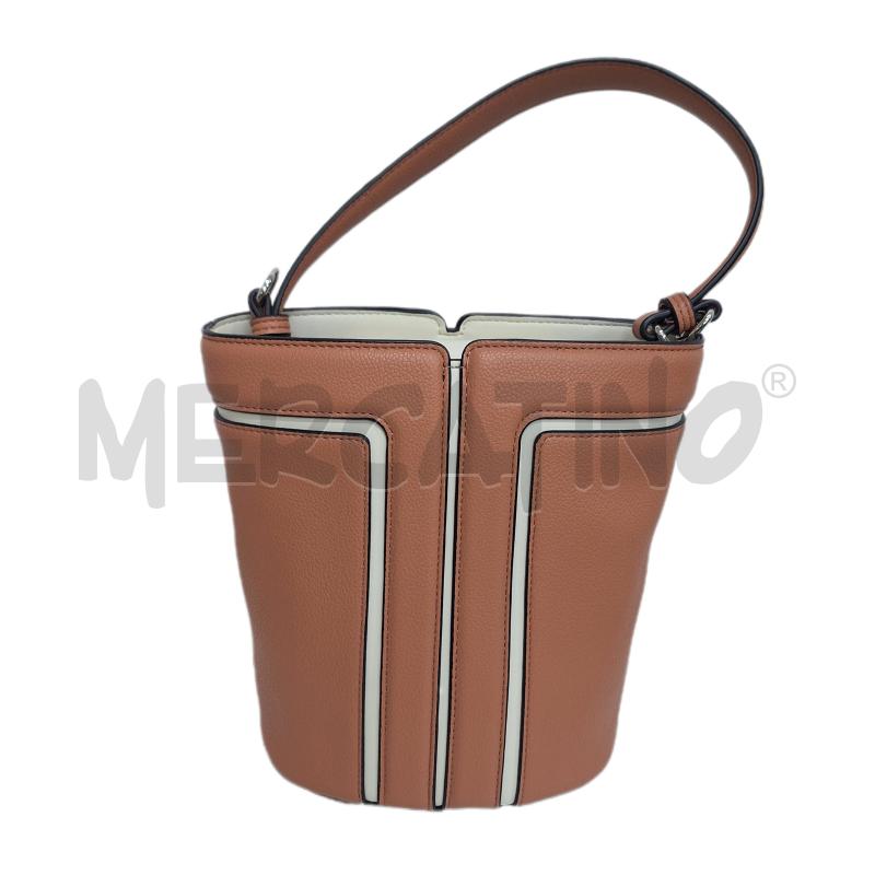 BORSA DONNA LABELROSE ROSA PANNA SECCHIELLO | Mercatino dell'Usato Ottaviano 1