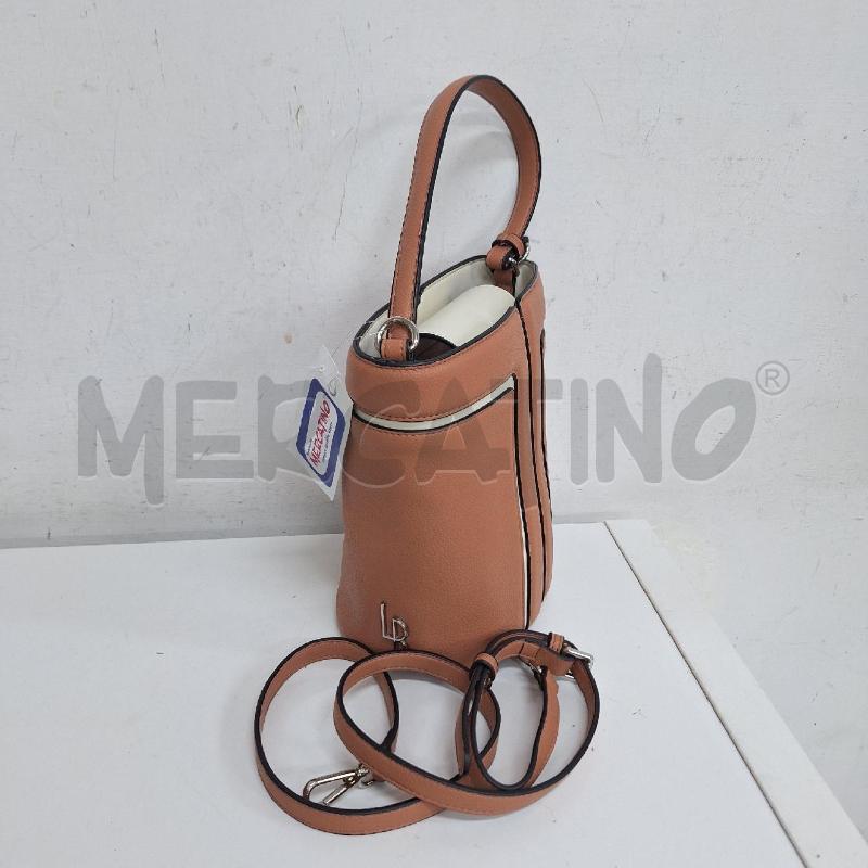 BORSA DONNA LABELROSE ROSA PANNA SECCHIELLO | Mercatino dell'Usato Ottaviano 2