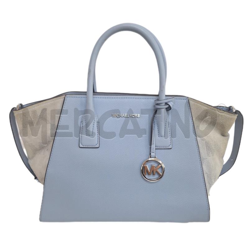 BORSA DONNA MICHAEL MICHAEL KORS CELESTE GRIGIO  | Mercatino dell'Usato Ottaviano 1