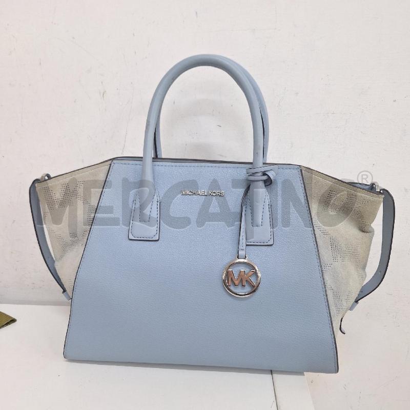 BORSA DONNA MICHAEL MICHAEL KORS CELESTE GRIGIO  | Mercatino dell'Usato Ottaviano 2